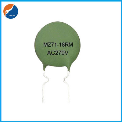 소자 18 OHM 양의 온도 계수 PTC 서미스터 MZ71-18RM